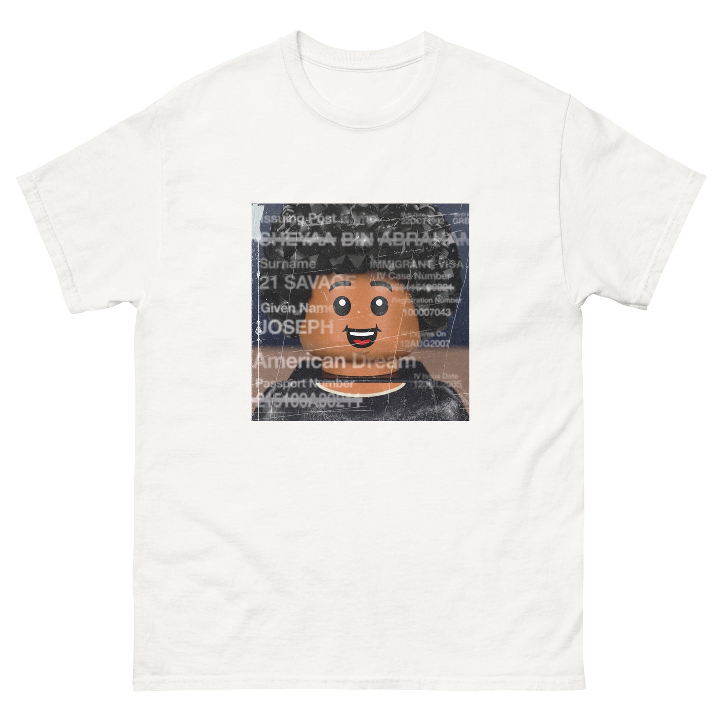 "21 Savage - American Dream" Lego Parody Tshirt