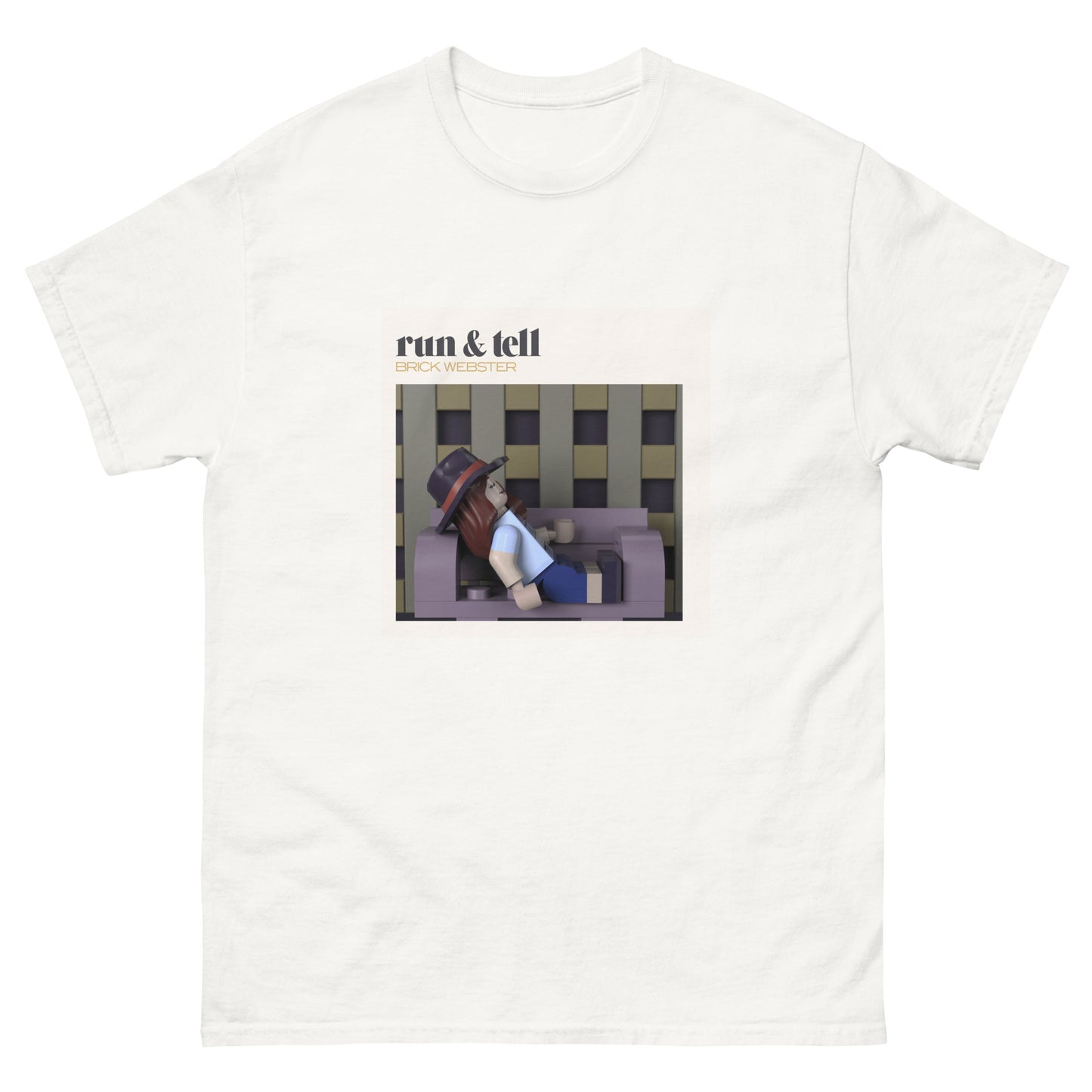 "Faye Webster - Run & Tell" Lego Parody Tshirt