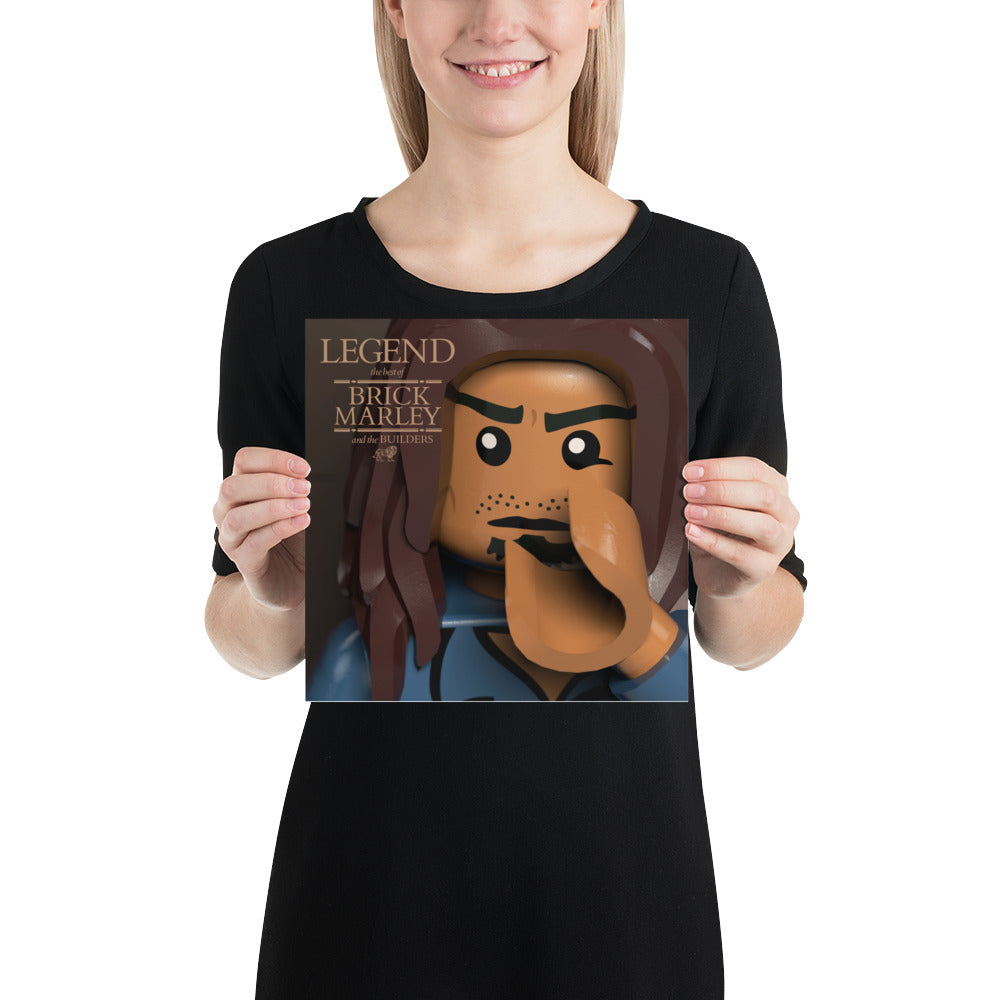 "Bob Marley & The Wailers - Legend" Lego Parody Poster