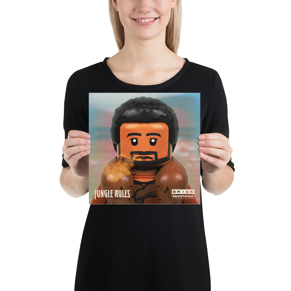 "French Montana - Jungle Rules" Lego Parody Poster