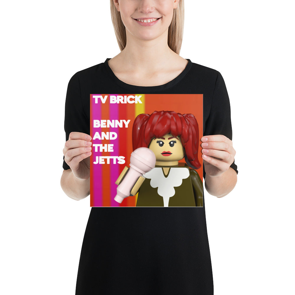 "TV Girl - Benny and the Jetts" Lego Parody Poster