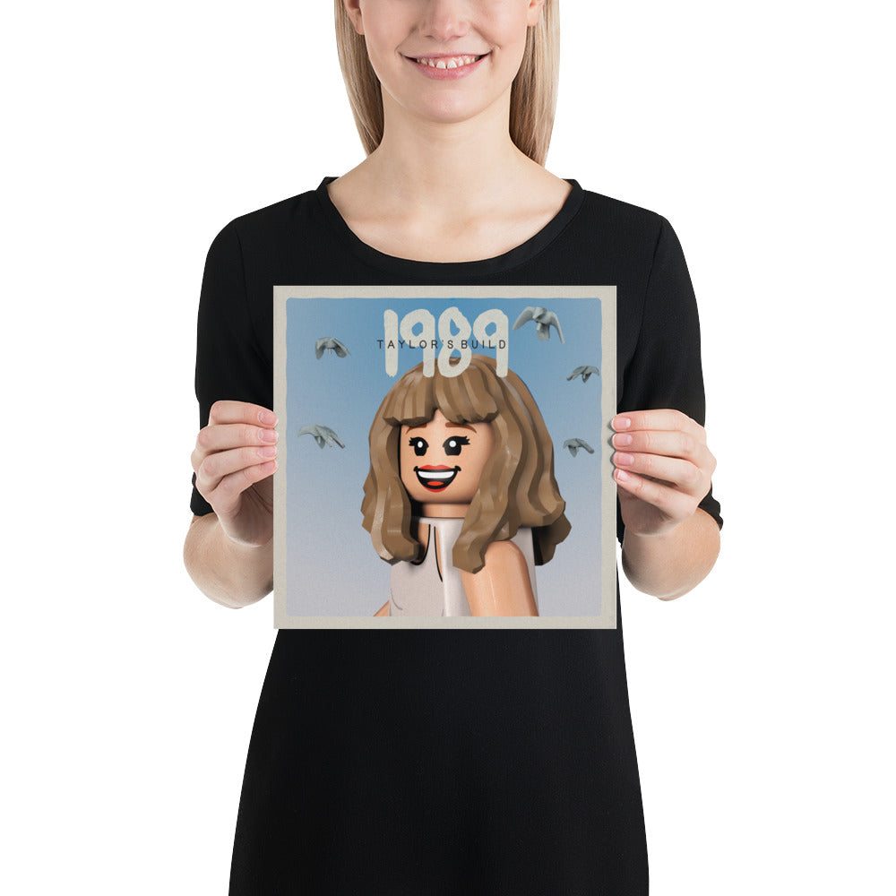 "Taylor Swift - 1989 (Taylor's Version)" Lego Parody Poster