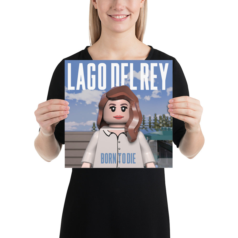 "Lana Del Rey - Born to Die" Lego Parody Poster