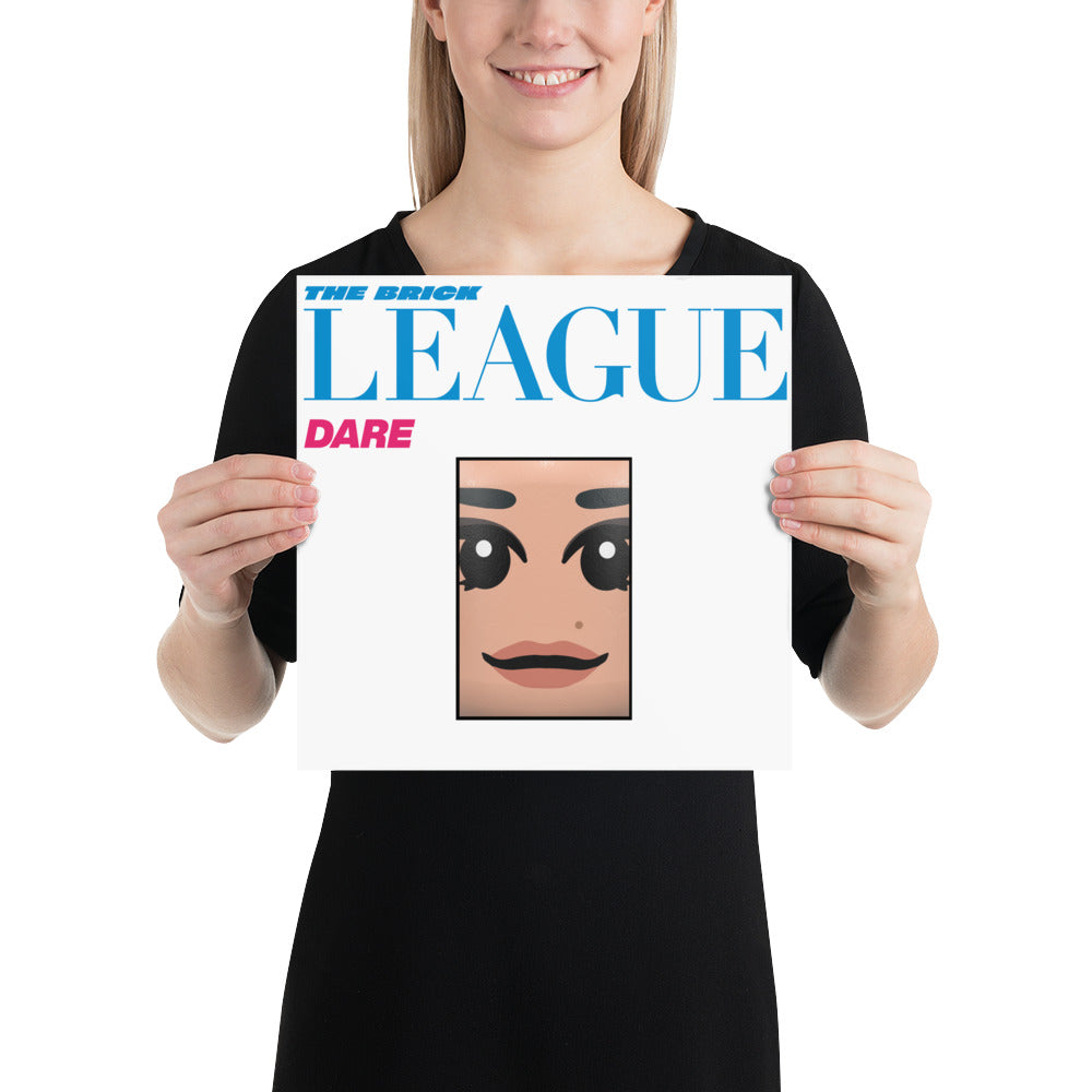 "The Human League - Dare" Lego Parody Poster