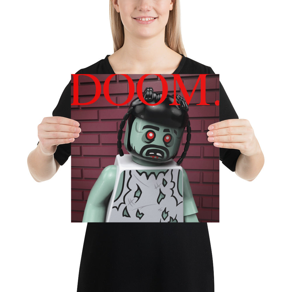 DOOM. Legoween Poster