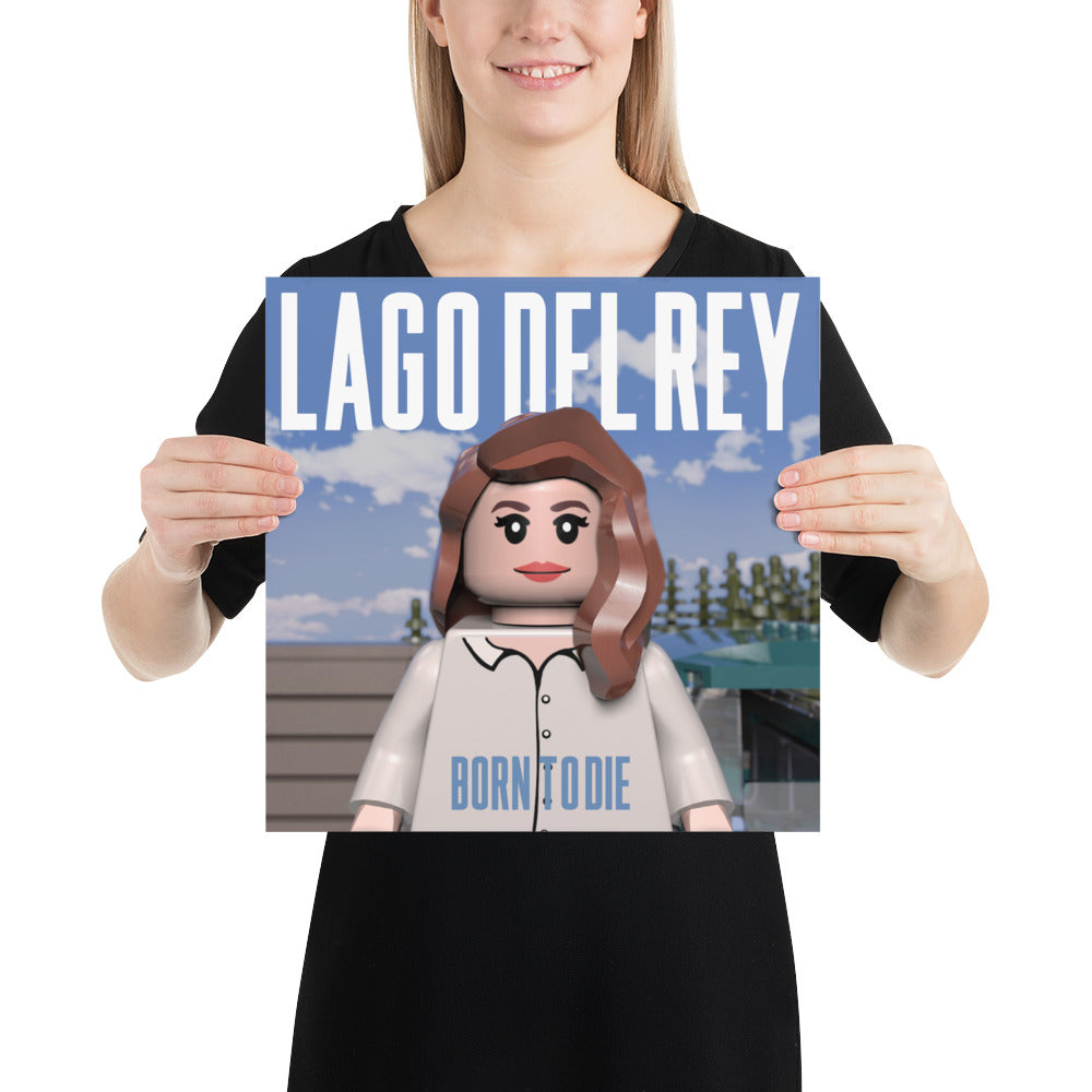 "Lana Del Rey - Born to Die" Lego Parody Poster