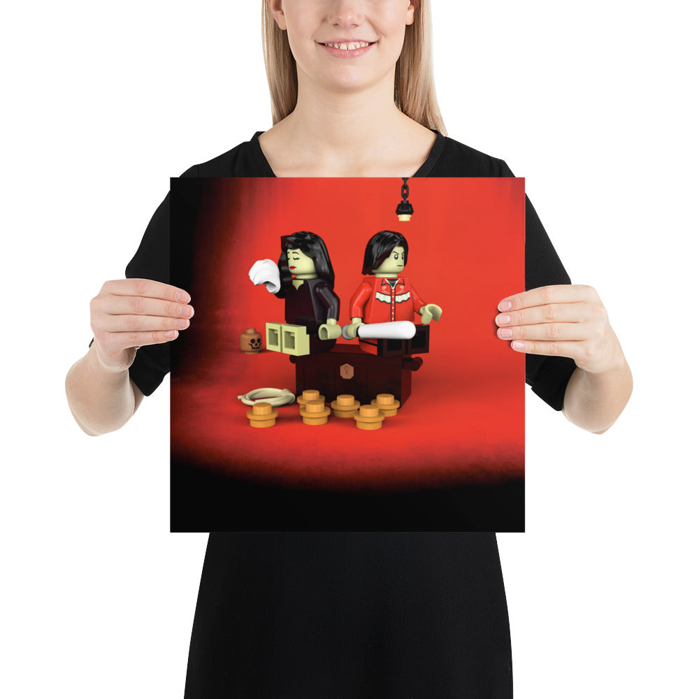 "The White Stripes - Elephant" Lego Parody Poster