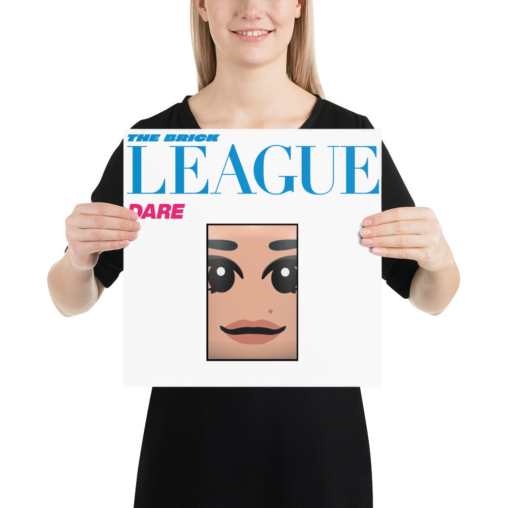 "The Human League - Dare" Lego Parody Poster