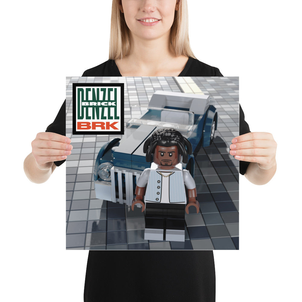 "Denzel Curry - ZUU" Lego Parody Poster