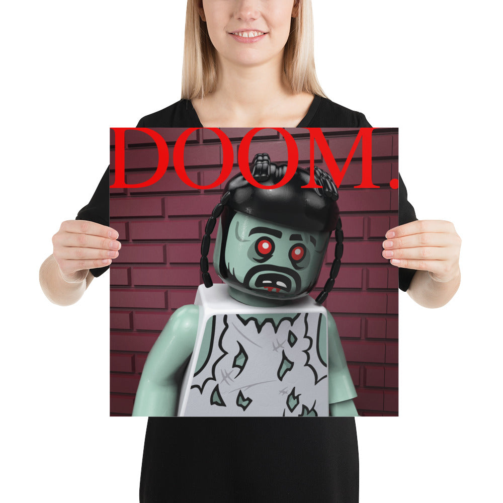 DOOM. Legoween Poster