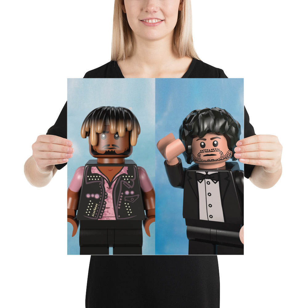 "Benny Blanco & Juice WRLD - Graduation" Lego Parody Poster