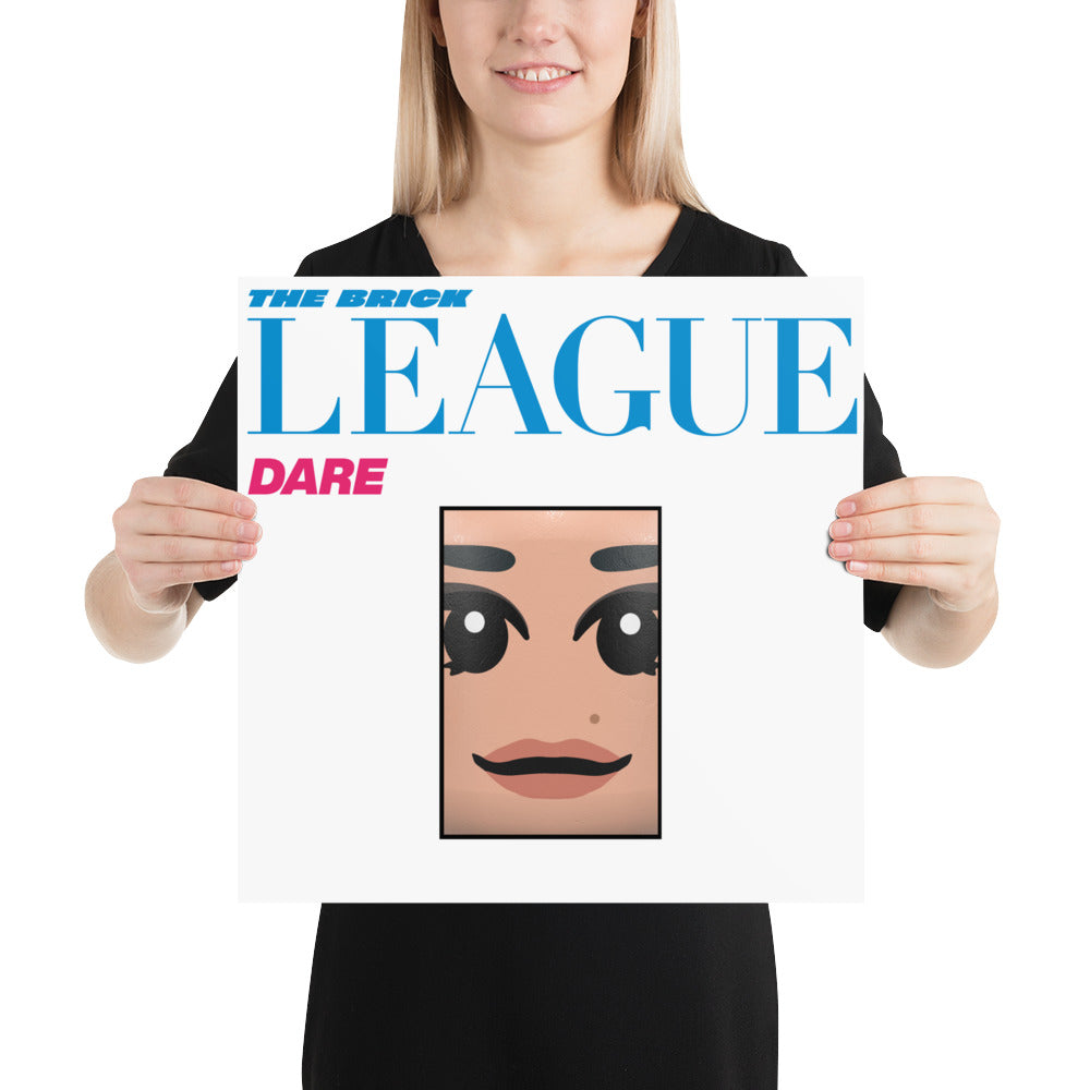 "The Human League - Dare" Lego Parody Poster