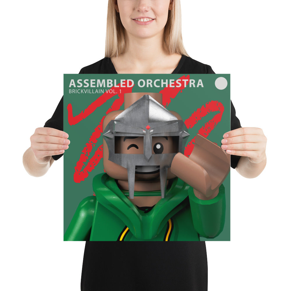 "Abstract Orchestra - Madvillain, Vol. 1" Lego Parody Poster