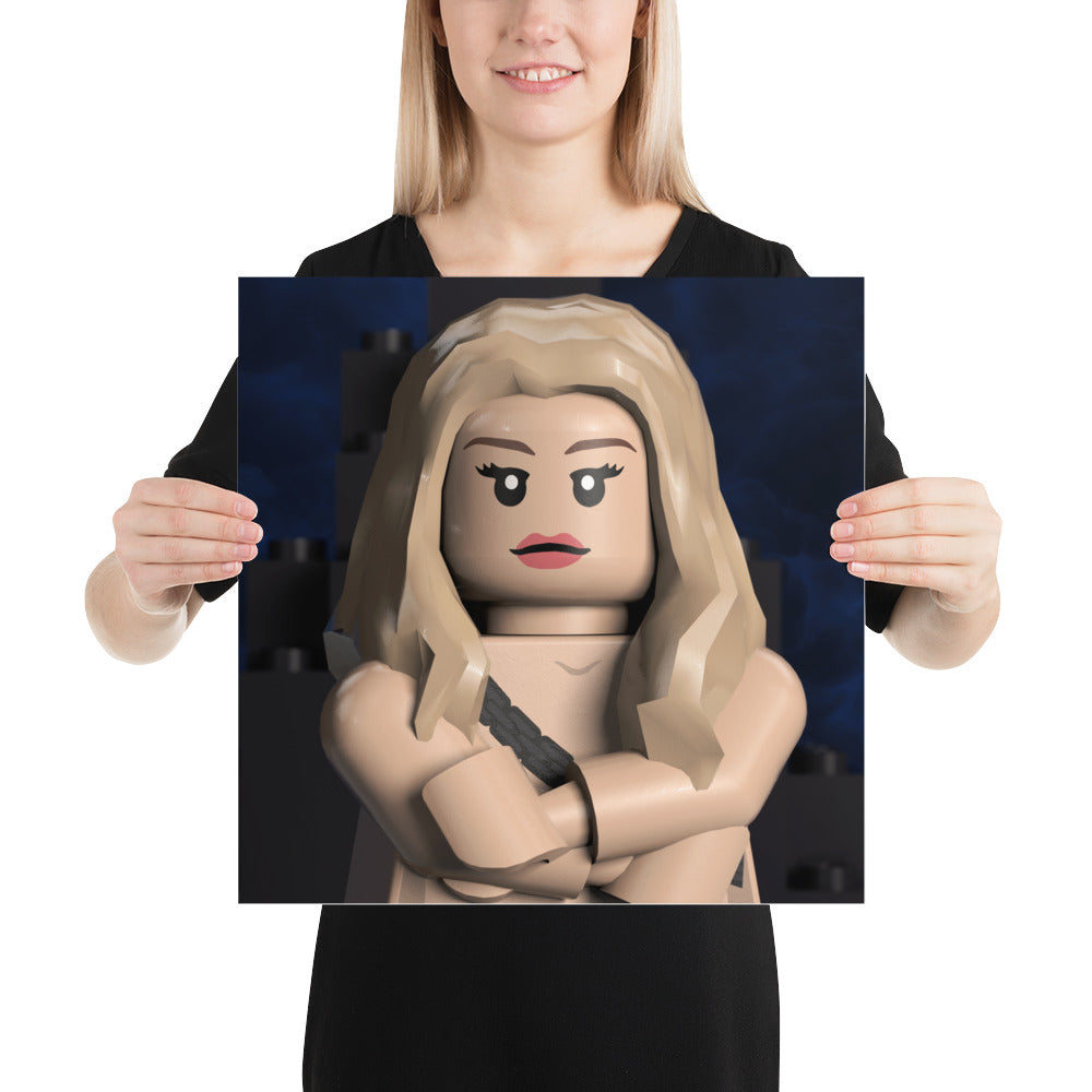 "Kim Petras - Feed The Beast" Lego Parody Poster