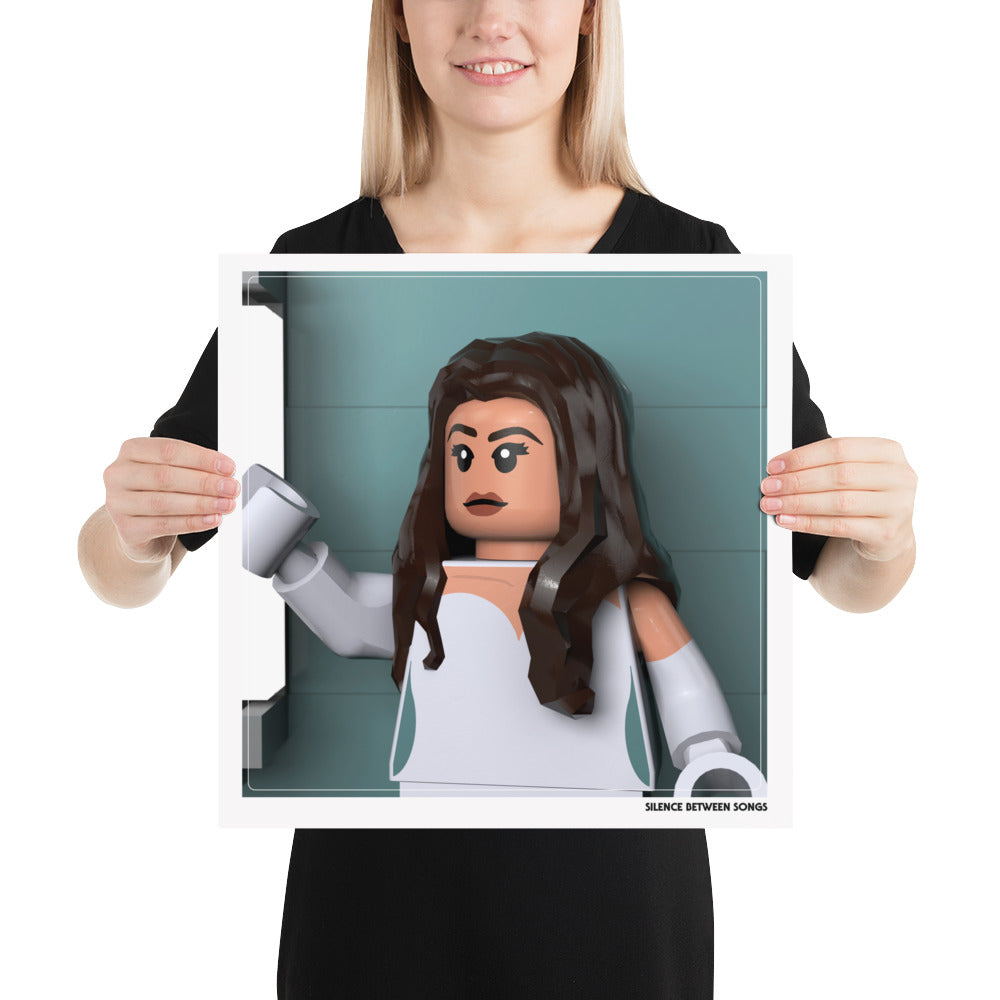 "Madison Beer - Silence Between Songs (Limited White Cover)" Lego Parody Poster