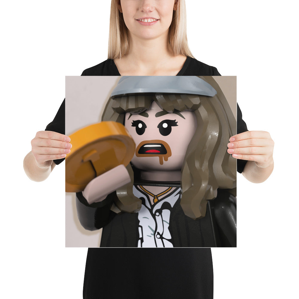 "Faye Webster - Atlanta Millionaires Club" Lego Parody Poster