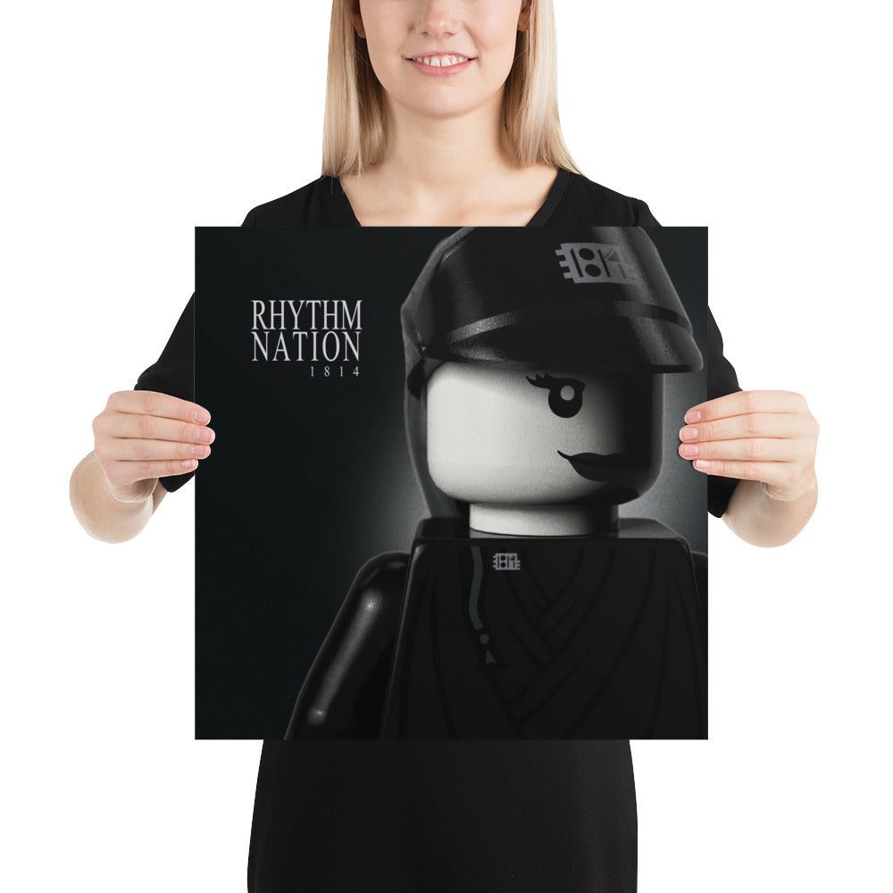 "Janet Jackson - Rhythm Nation 1814" Lego Parody Poster