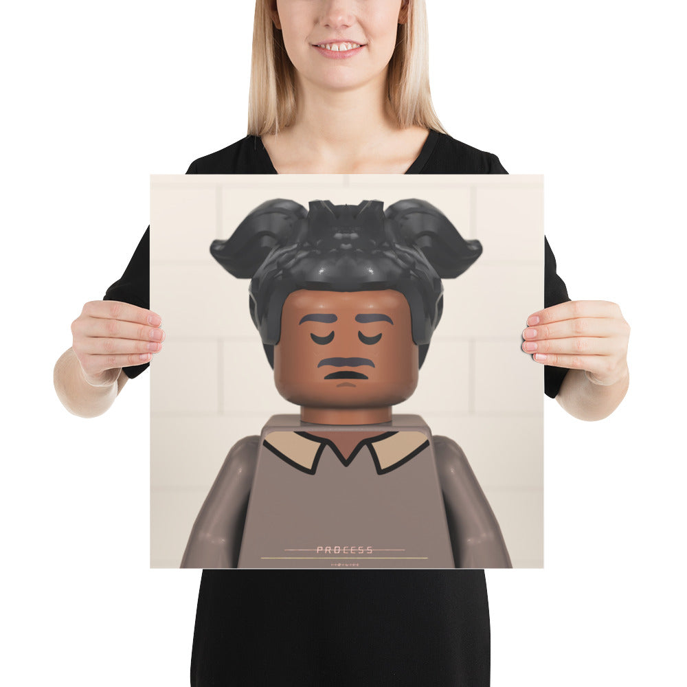 "Sampha - Process" Lego Parody Poster