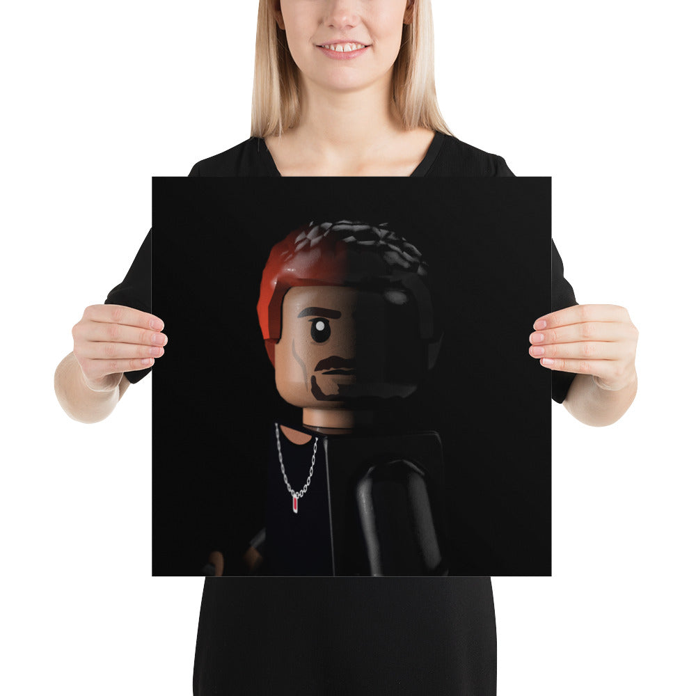 "Danny Brown - Quaranta" Lego Parody Poster