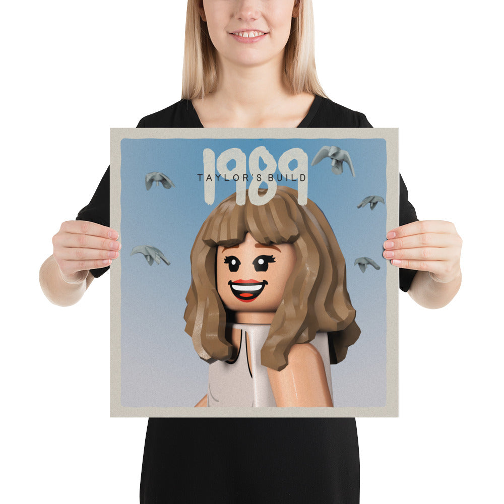 "Taylor Swift - 1989 (Taylor's Version)" Lego Parody Poster