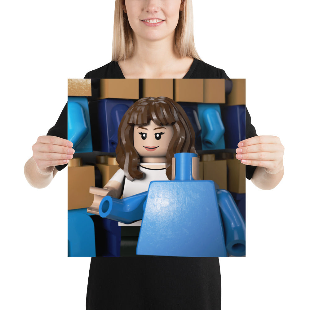 "Faye Webster - Underdressed at the Symphony" Lego Parody Poster