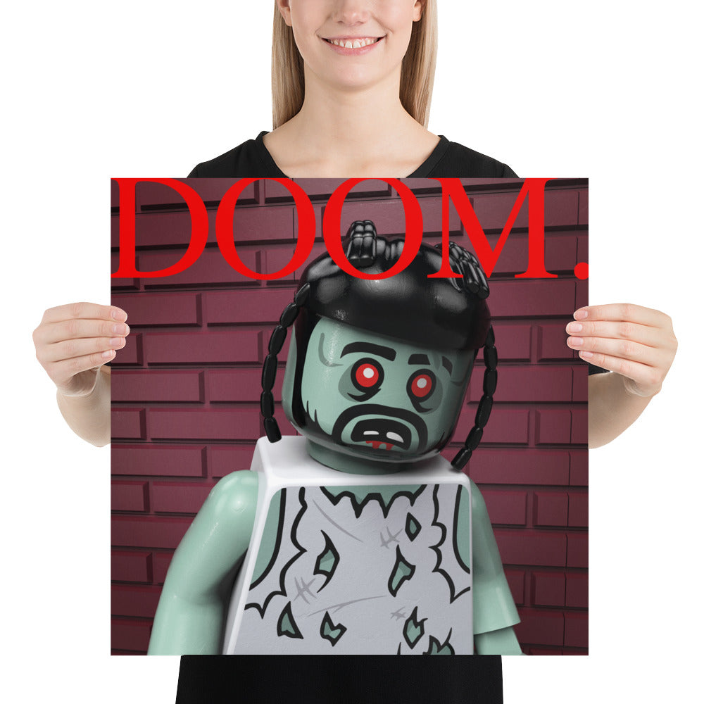 DOOM. Legoween Poster