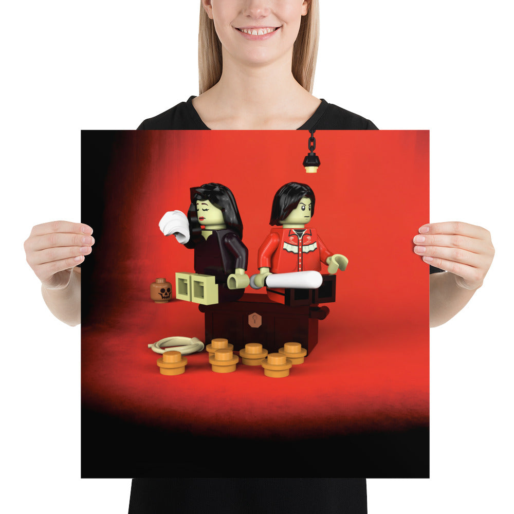 "The White Stripes - Elephant" Lego Parody Poster