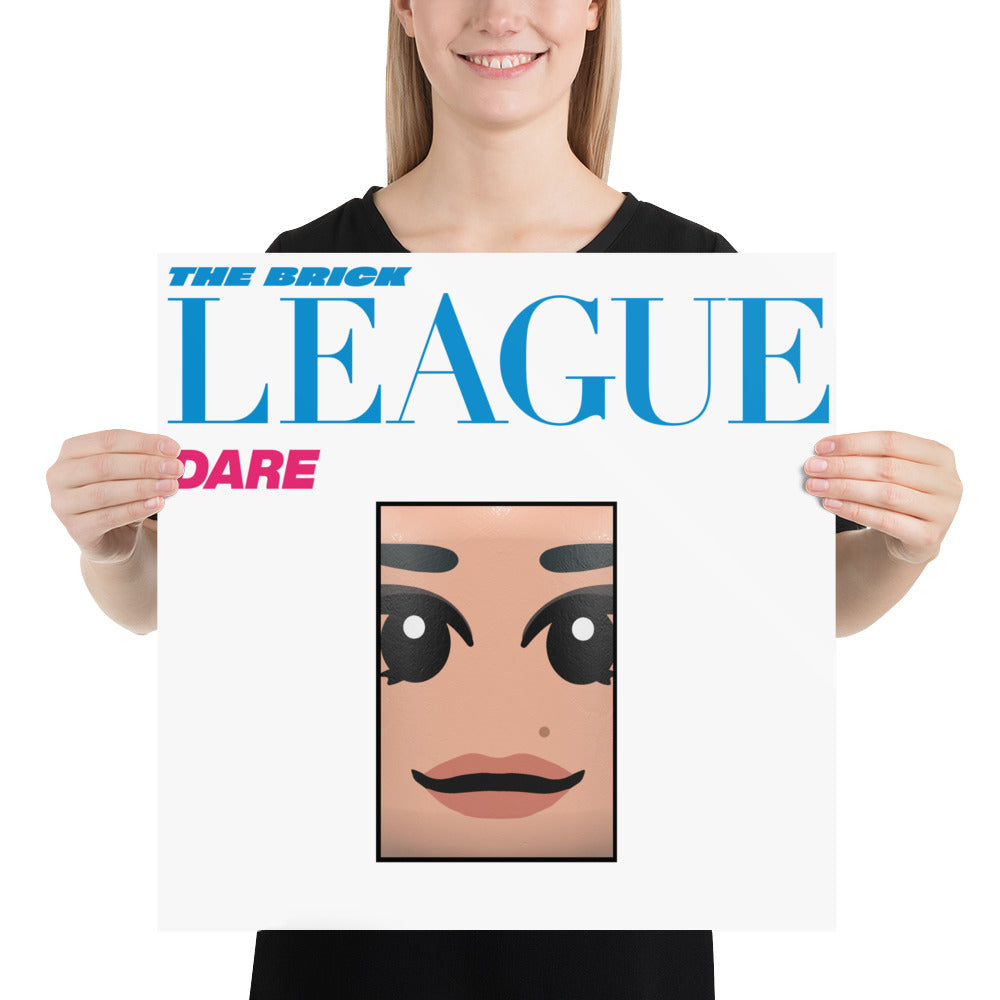 "The Human League - Dare" Lego Parody Poster