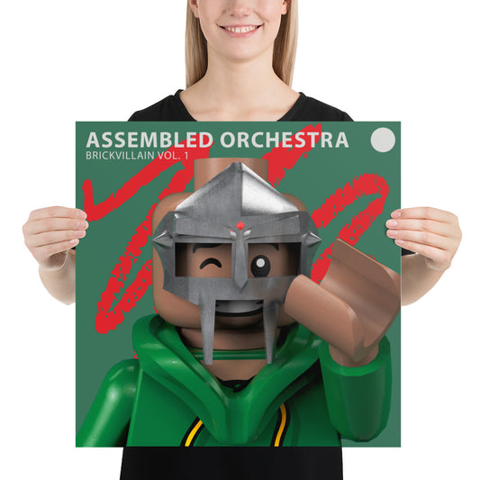 "Abstract Orchestra - Madvillain, Vol. 1" Lego Parody Poster