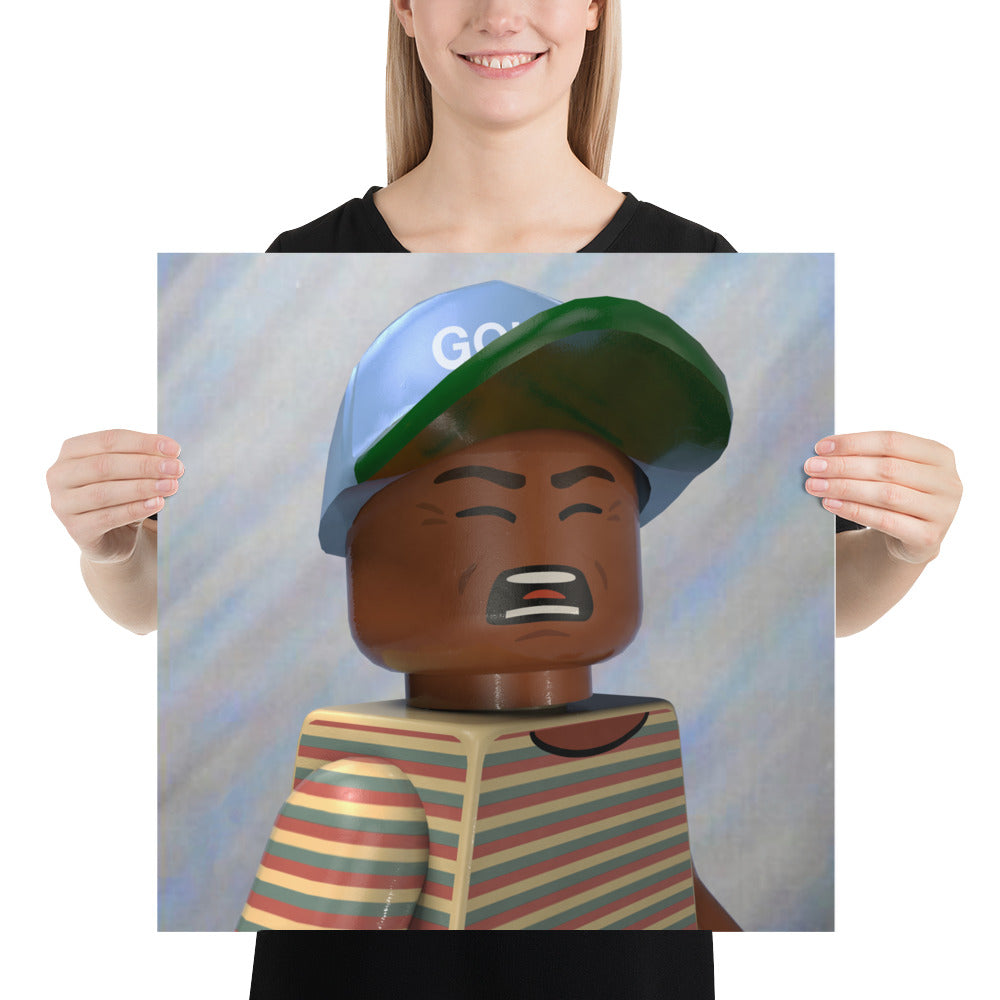 "Tyler, The Creator - Wolf [Cover Shoot Outtake]" Lego Parody Poster