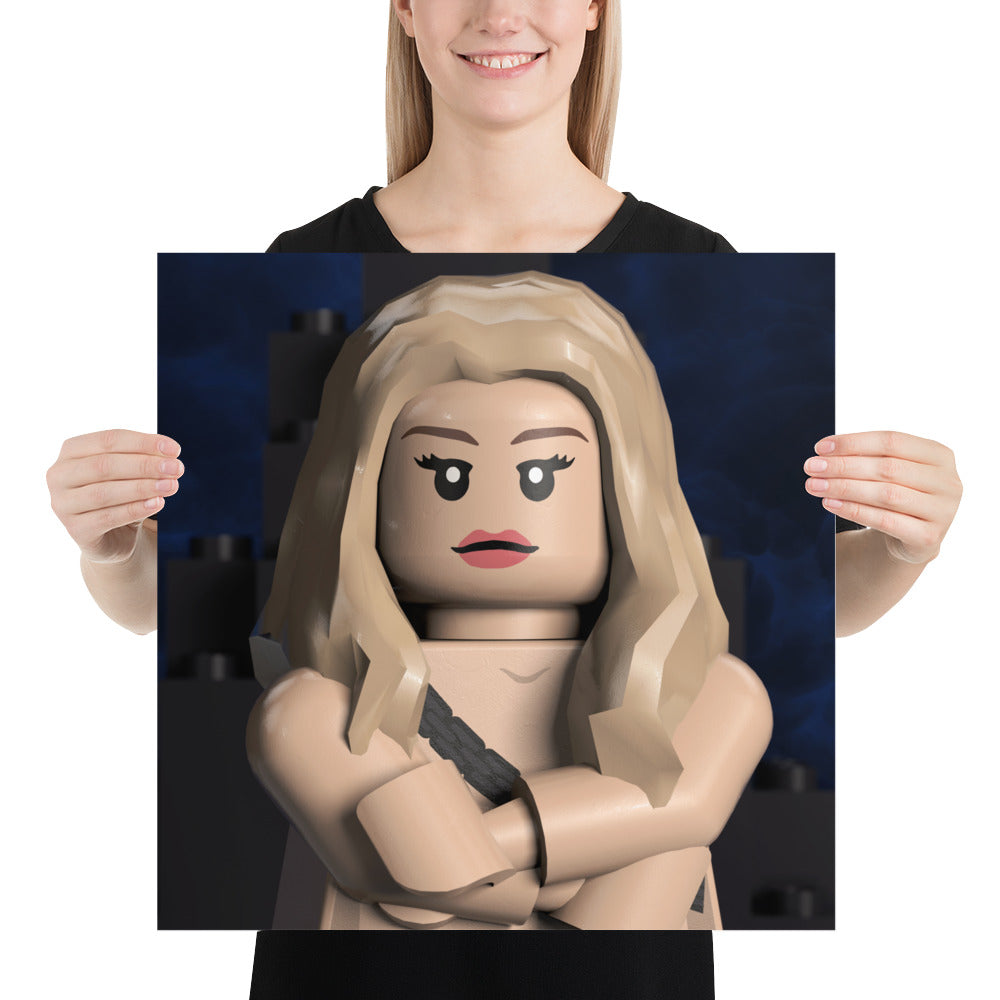 "Kim Petras - Feed The Beast" Lego Parody Poster