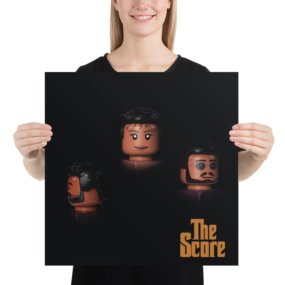 "Fugees - The Score" Lego Parody Poster