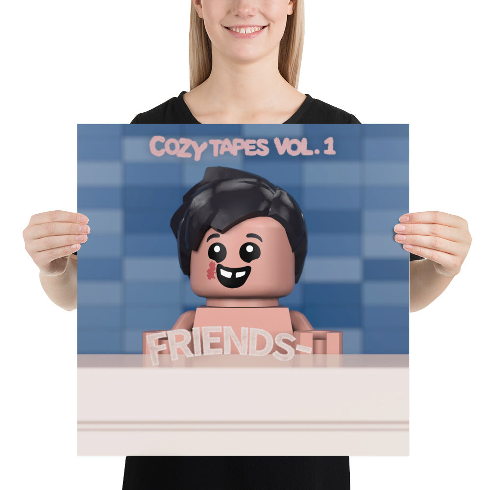 "A$AP Mob - Cozy Tapes Vol. 1: Friends" Lego Parody Poster