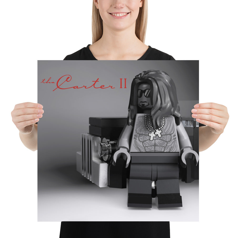 "Lil Wayne - Tha Carter II" Lego Parody Poster