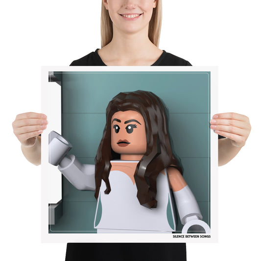 "Madison Beer - Silence Between Songs (Limited White Cover)" Lego Parody Poster