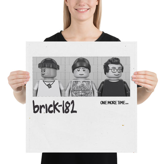 "Blink-182 - One More Time" Lego Parody Poster