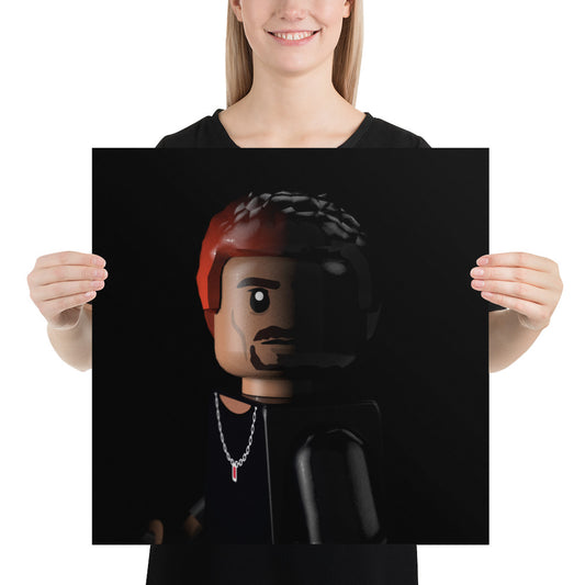 "Danny Brown - Quaranta" Lego Parody Poster