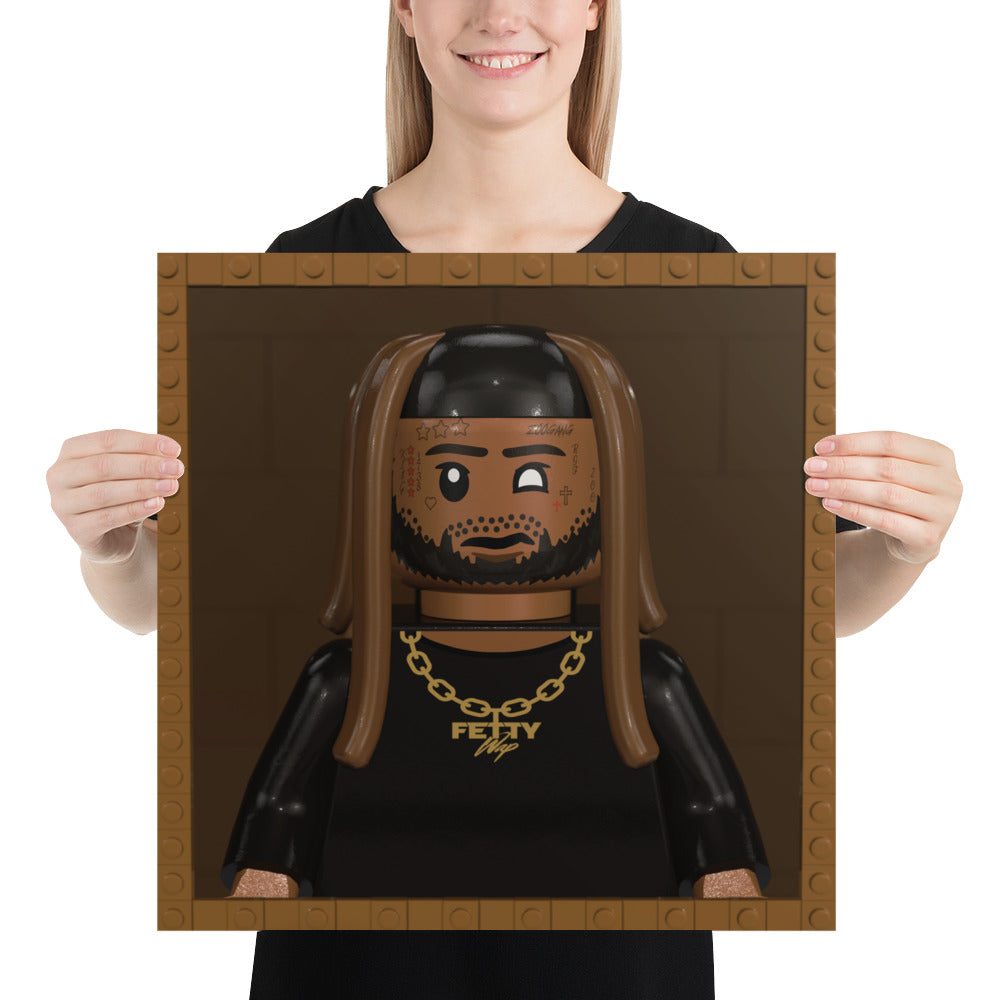 "Fetty Wap - King Zoo" Lego Parody Poster