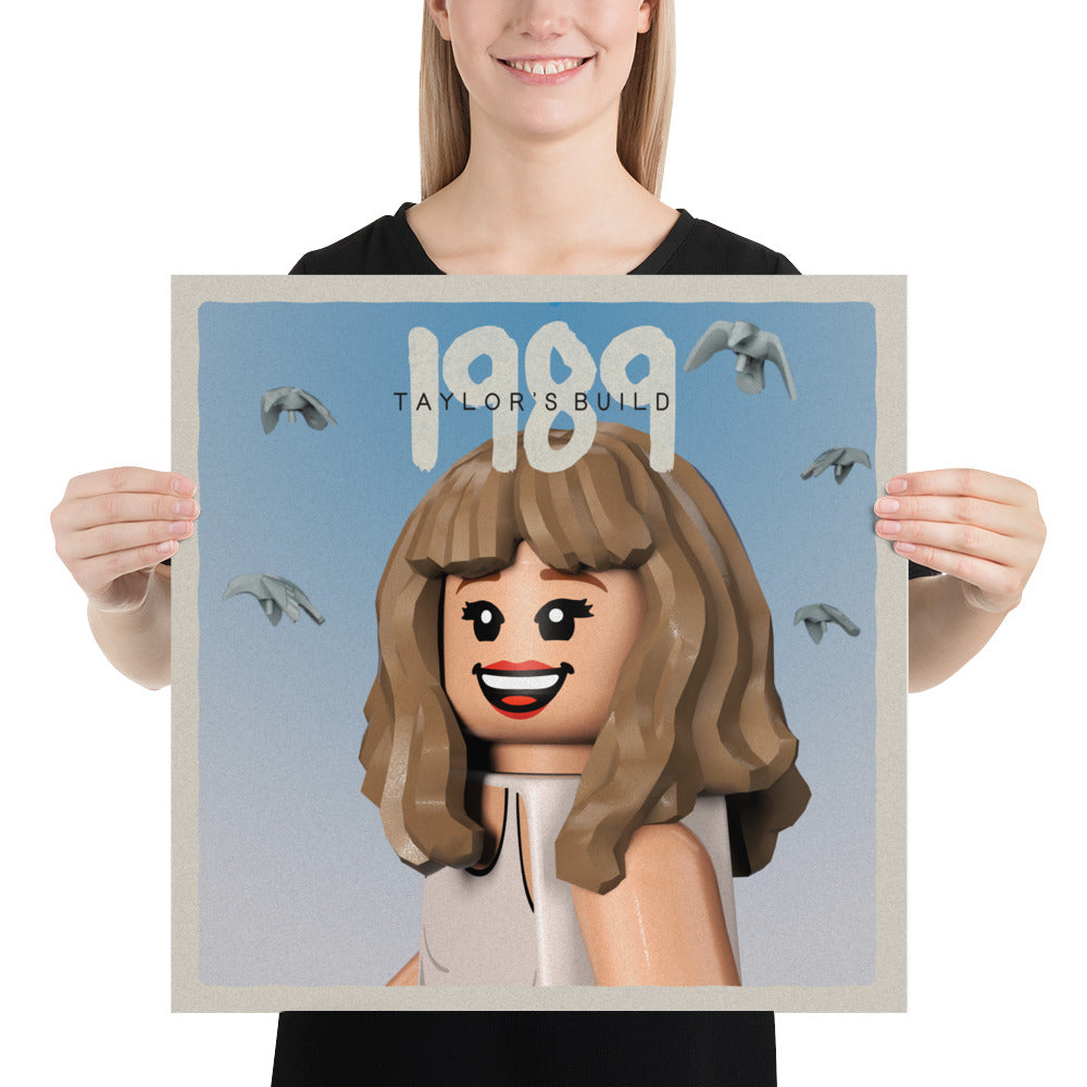 "Taylor Swift - 1989 (Taylor's Version)" Lego Parody Poster