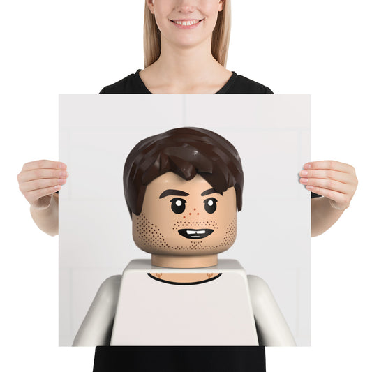 "Rex Orange County - Pony" Lego Parody Poster