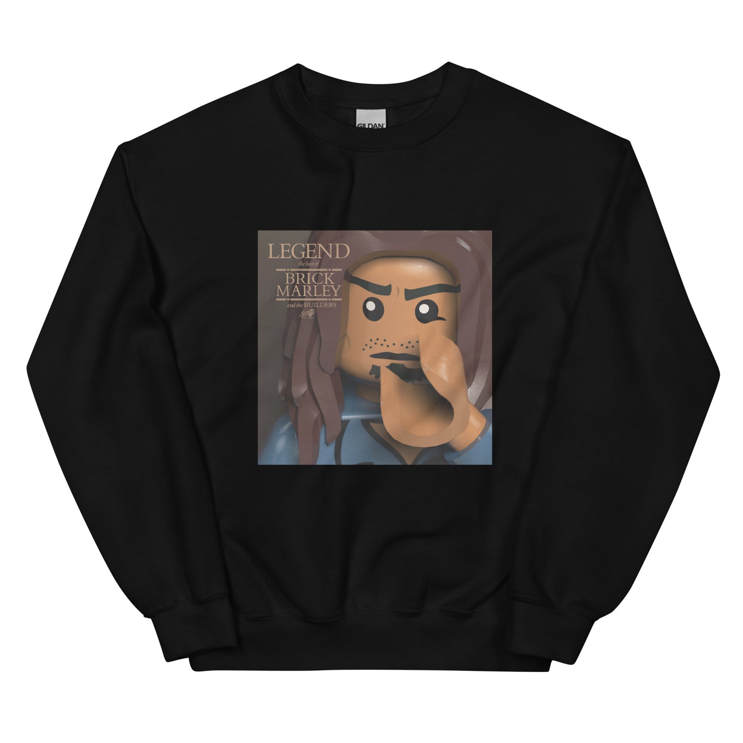 "Bob Marley & The Wailers - Legend" Lego Parody Sweatshirt