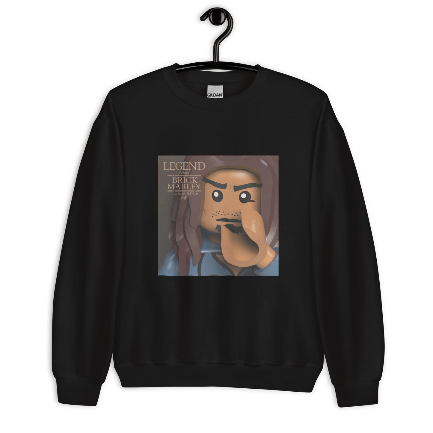 "Bob Marley & The Wailers - Legend" Lego Parody Sweatshirt