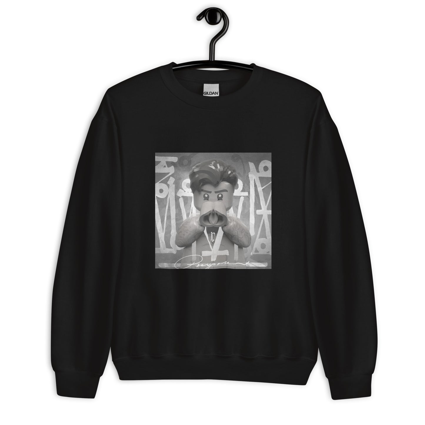 "Justin Bieber - Purpose" Lego Parody Sweatshirt