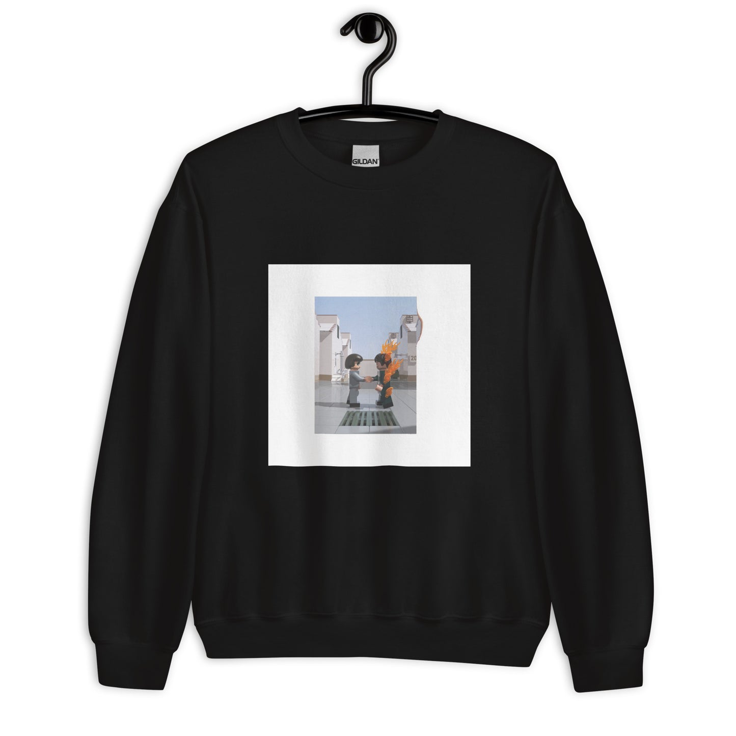 "Pink Floyd - Wish You Were Here" Lego Parody Sweatshirt