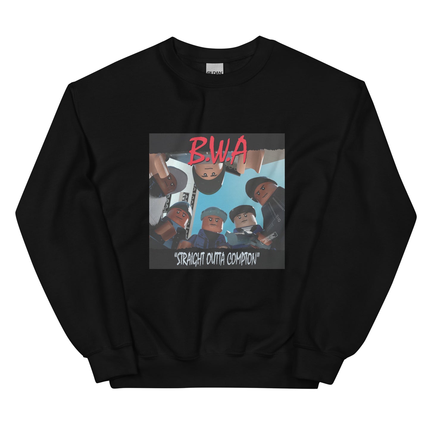 "N.W.A - Straight Outta Compton" Lego Parody Sweatshirt