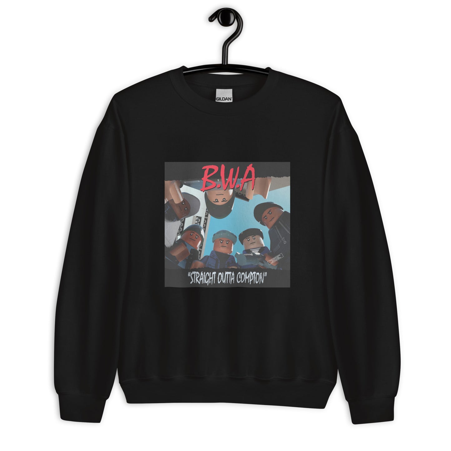 "N.W.A - Straight Outta Compton" Lego Parody Sweatshirt