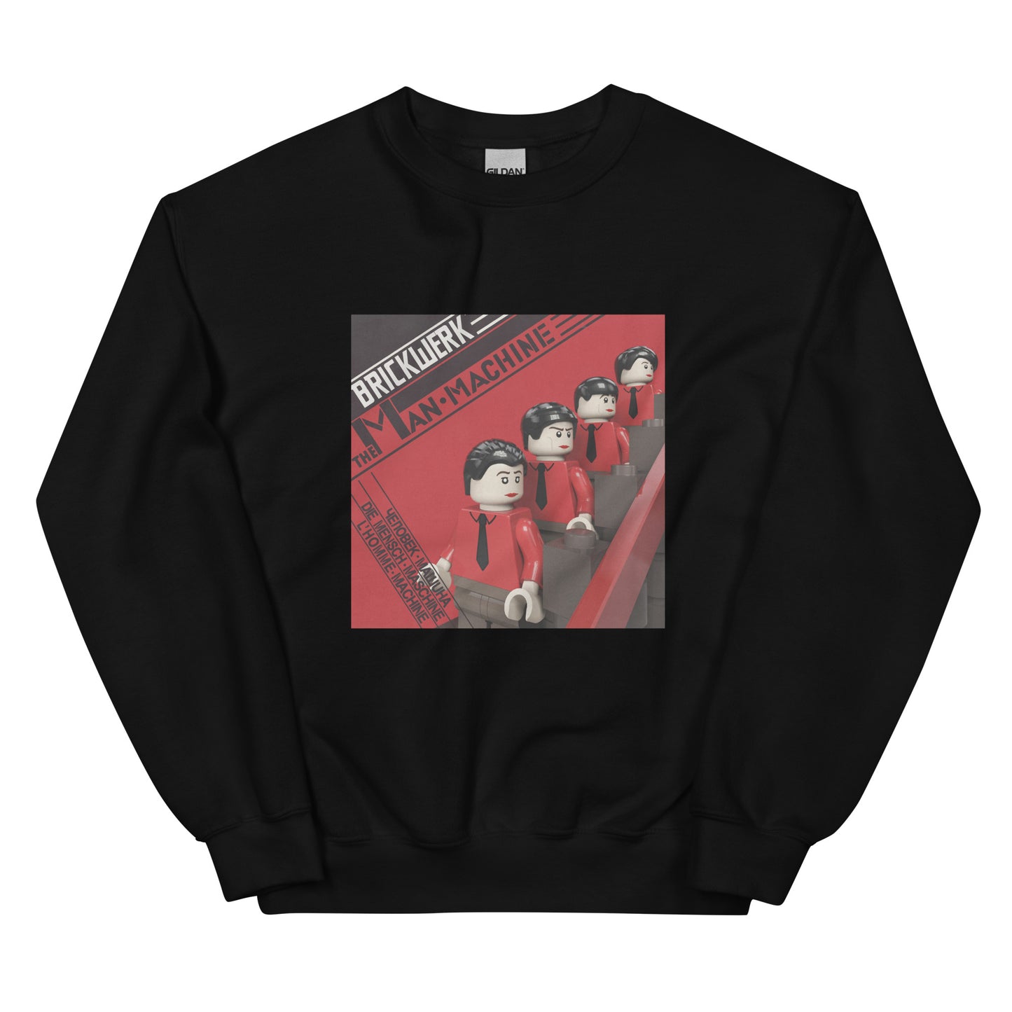 "Kraftwerk - The Man-Machine" Lego Parody Sweatshirt