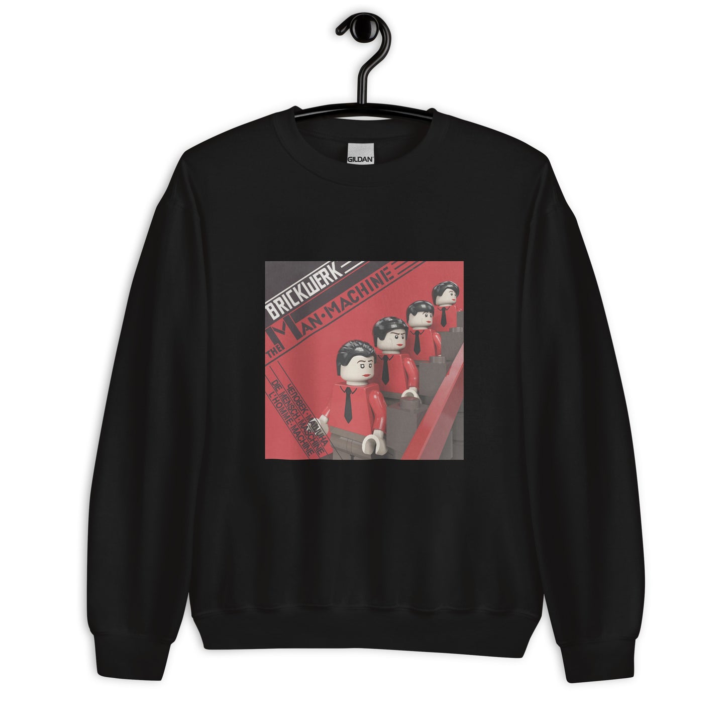 "Kraftwerk - The Man-Machine" Lego Parody Sweatshirt