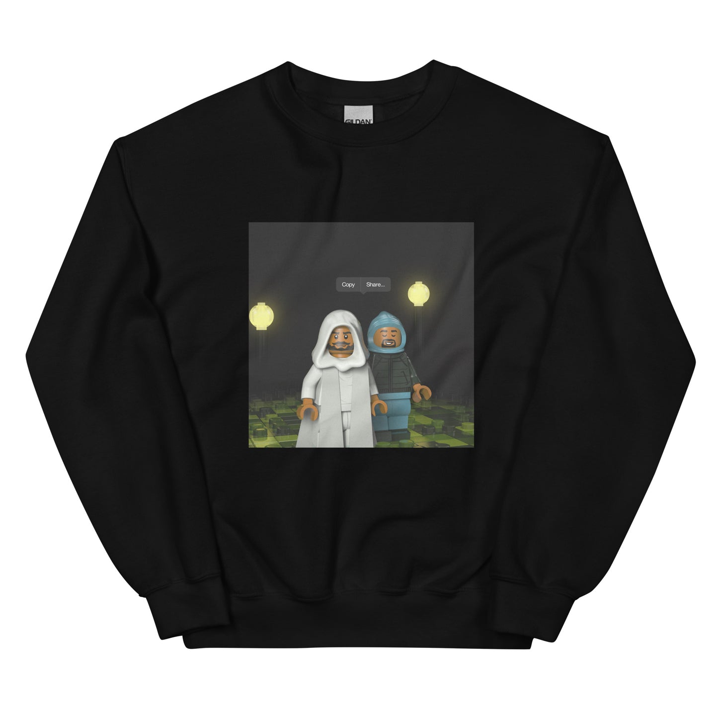 "JPEGMAFIA, Danny Brown - Lean Beef Patty" Lego Parody Sweatshirt