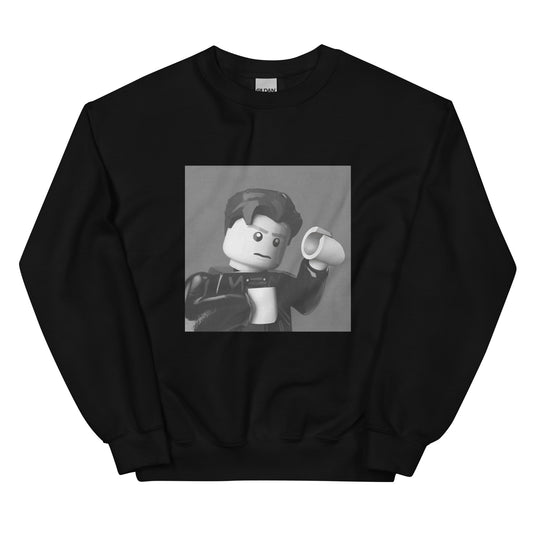 "David Bowie - Heroes" Lego Parody Sweatshirt